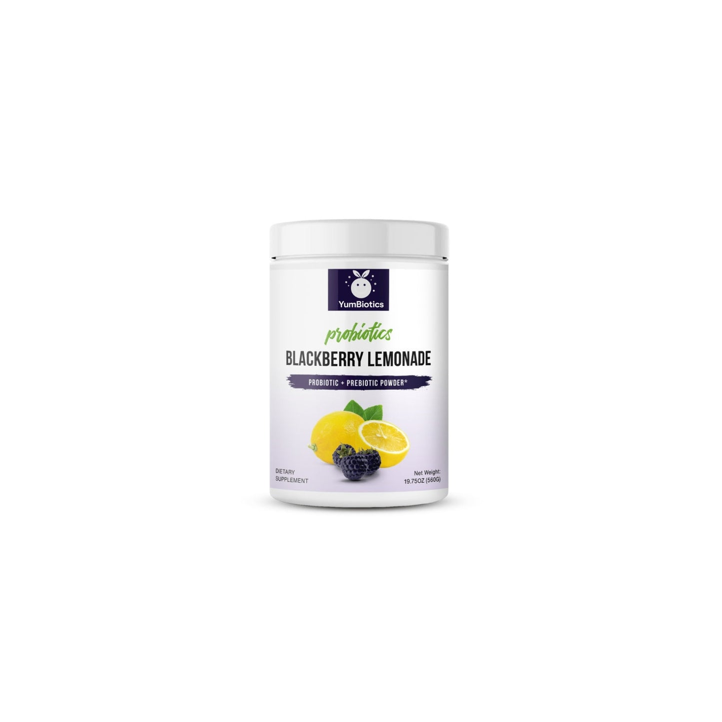 YumBiotics™ Blackberry Lemonade Probiotic + Prebiotic Powder