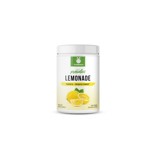 YumBiotics™ Lemonade Probiotic + Prebiotic Powder