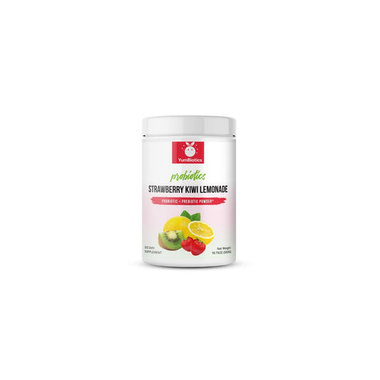 YumBiotics™ Strawberry-Kiwi Lemonade Probiotic + Prebiotic Powder