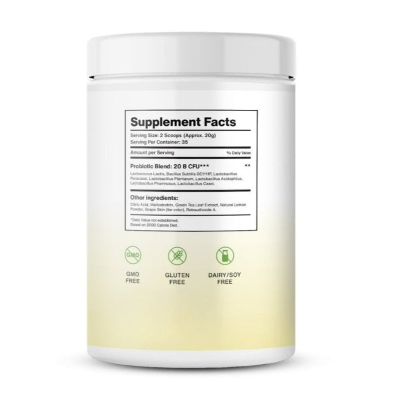YumBiotics™ Pineapple Probiotic + Prebiotic Powder
