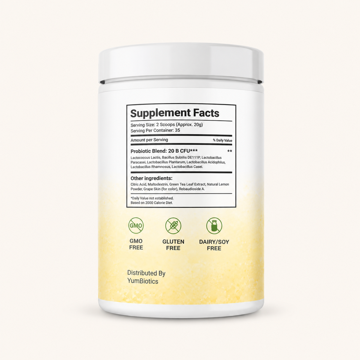 YumBiotics™ Daily Probiotic